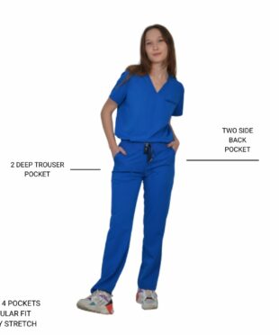 Women Regular Fit Scrub Pant - 003 - Alamat Scrubs