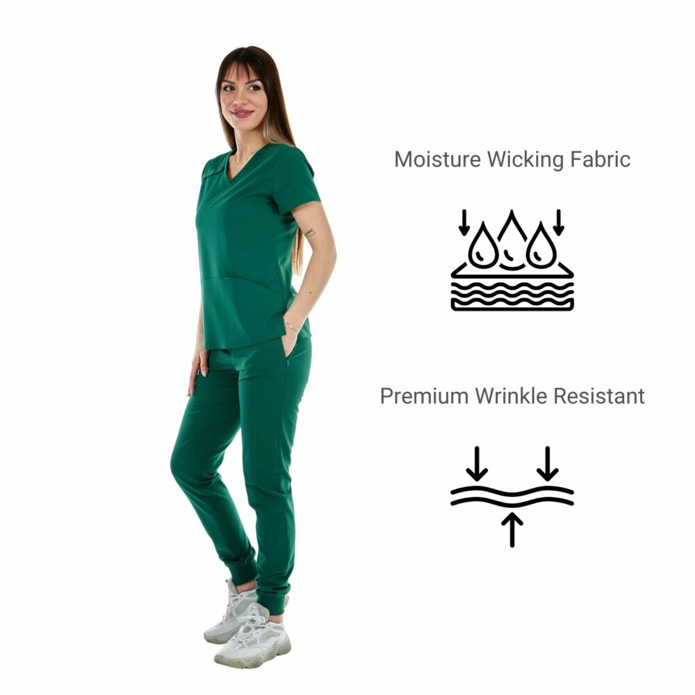 Hunter Green Scrubs